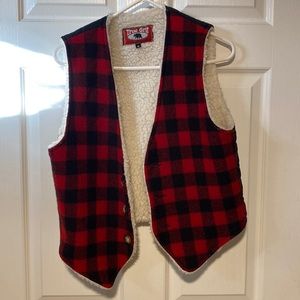 True Grit Buffalo Plaid Vest